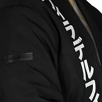 Unisex NBA x Hyperfly  Black Philadelphia 76ers Katakana Kimono Jacket