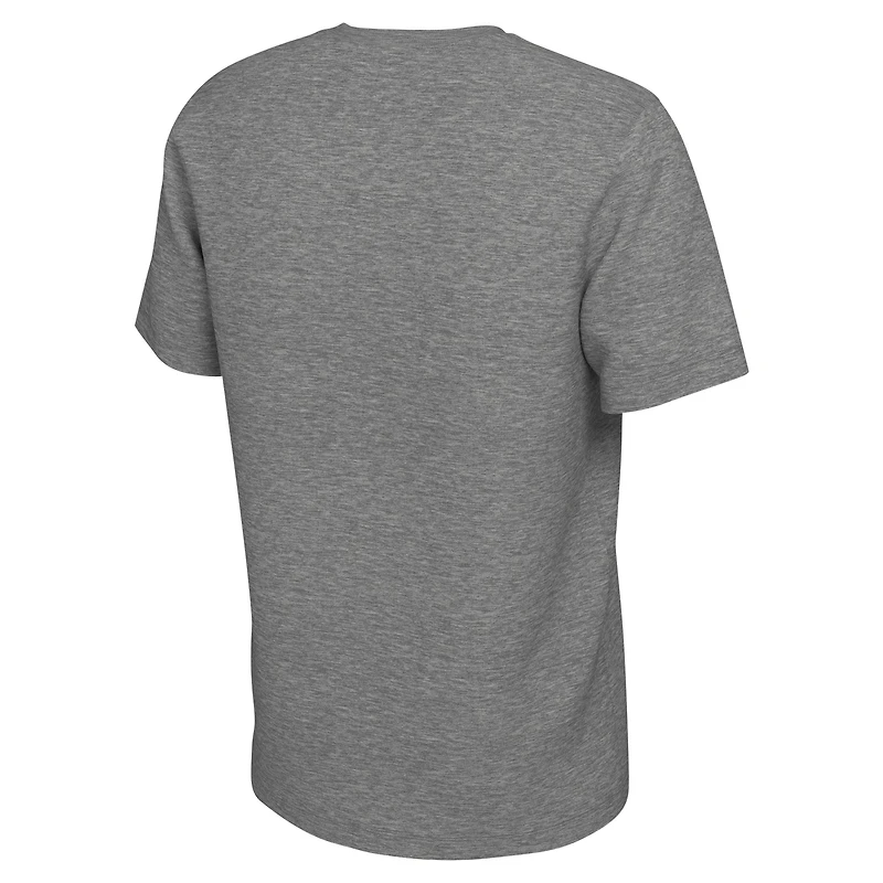 T-shirt unisexe Nike Charcoal Philadelphia 76ers Team Mascot