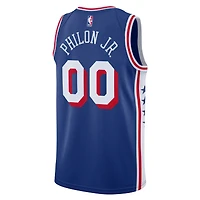 Maillot Swingman unisexe Nike Labaron Philon Jr. Royal Philadelphia 76ers - Édition Icon