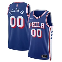Maillot Swingman unisexe Nike Labaron Philon Jr. Royal Philadelphia 76ers - Édition Icon