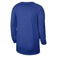 Unisex Nike Royal Philadelphia 76ers 2023/24 Legend On-Court Practice Long Sleeve T-Shirt