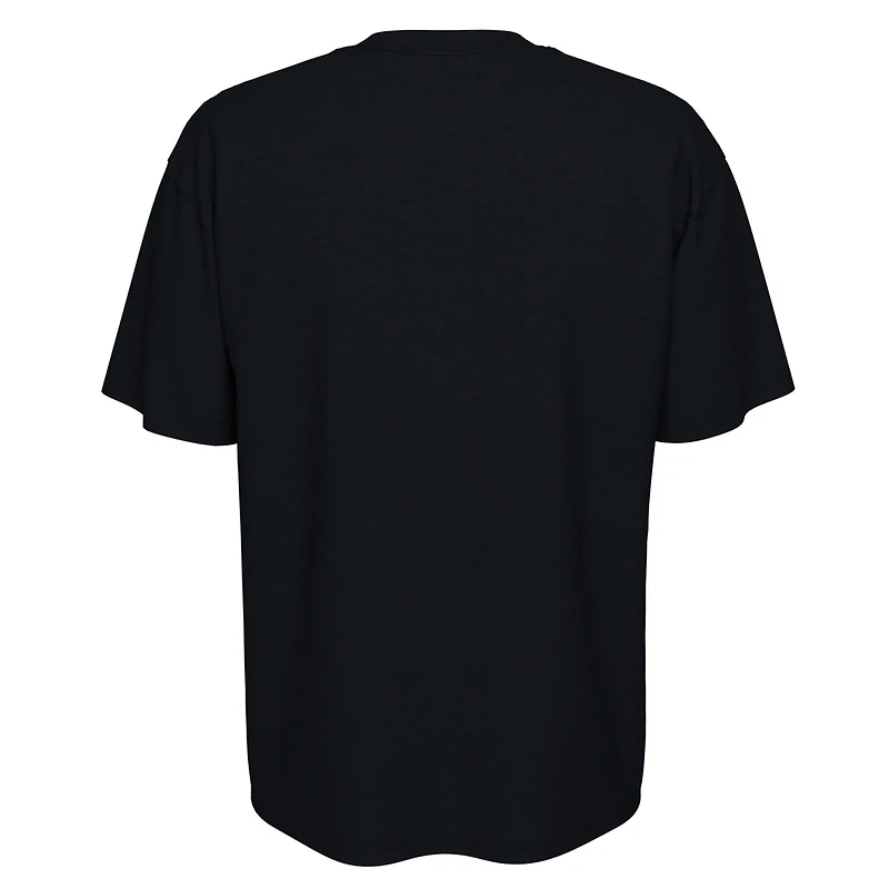 T-shirt unisexe Nike VJ Edgecombe noir Philadelphia 76ers New Faces x Places