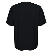 T-shirt unisexe Nike VJ Edgecombe noir Philadelphia 76ers New Faces x Places