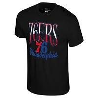 Unisex Stadium Essentials Black Philadelphia 76ers Sky High T-Shirt