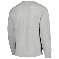 Sweatshirt unisexe Stadium Essentials gris chiné Philadelphia 76ers Element Logo Pop Pullover
