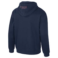 Unisex Stadium Essentials Navy Philadelphia 76ers Elementized Pullover Hoodie