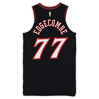 VJ Edgecombe Philadelphia 76ers Game-Used #77 Black Hardwood Classic Jersey vs. New York Knicks on February 11, 2026 - Size 46+4