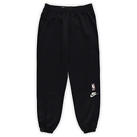 Pantalon Hardwood Classic noir porté par VJ Edgecombe des Philadelphia 76ers lors de la saison NBA 2025-2026 - Taille L