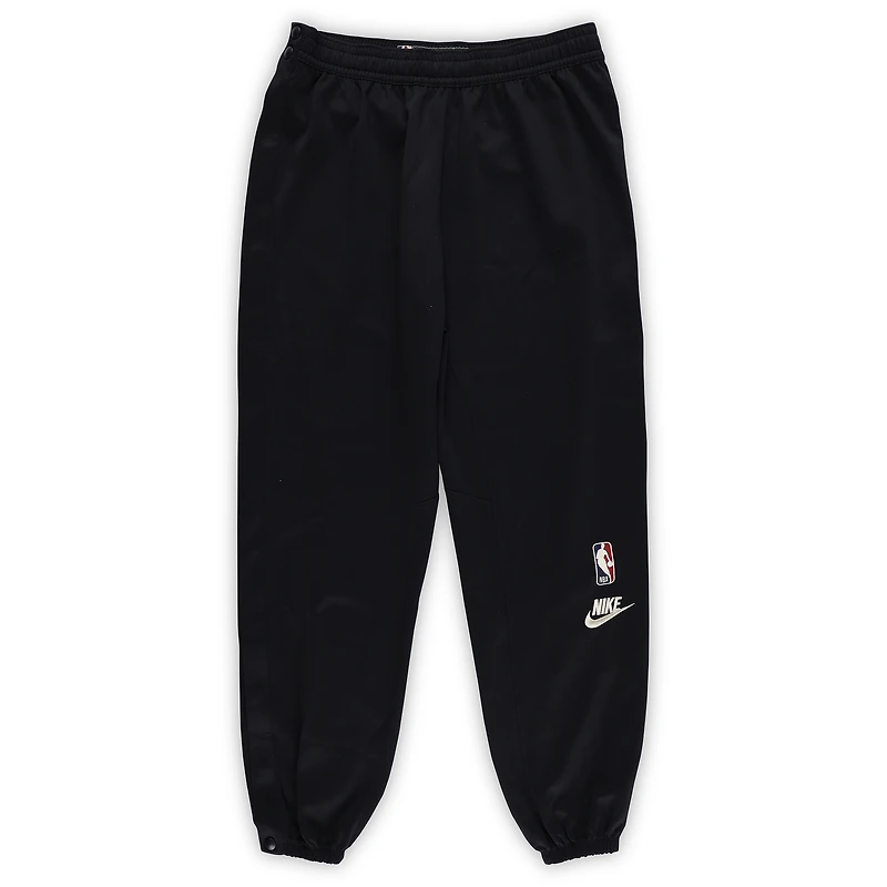 Pantalon Hardwood Classic noir porté par VJ Edgecombe des Philadelphia 76ers lors de la saison NBA 2025-2026 - Taille L