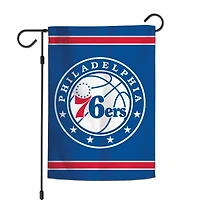 WinCraft Philadelphia 76ers 12" x 18" Double-Sided Garden Flag