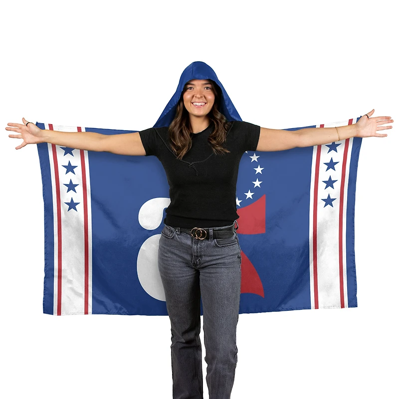 WinCraft Philadelphia 76ers 3' x 5' Hoodie Flag