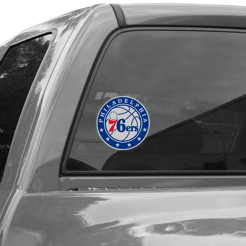 WinCraft Philadelphia 76ers 8" x 8" Color Car Decal