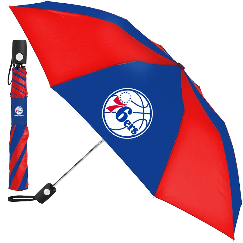 Parapluie pliant automatique WinCraft Philadelphia 76ers