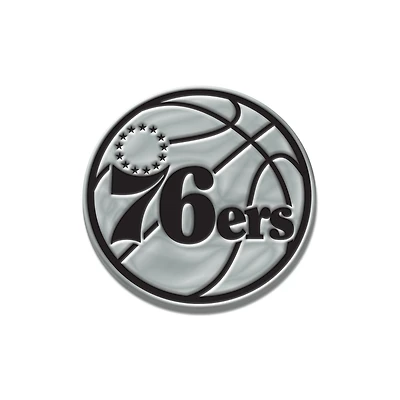 WinCraft Philadelphia 76ers Chrome Auto Emblem