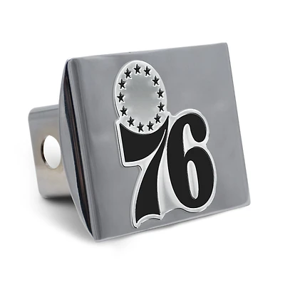 WinCraft Philadelphia 76ers Premium Metal Chrome Hitch Cover