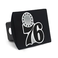 Housse d'attelage WinCraft Premium en métal chromé avec logo des Philadelphia 76ers