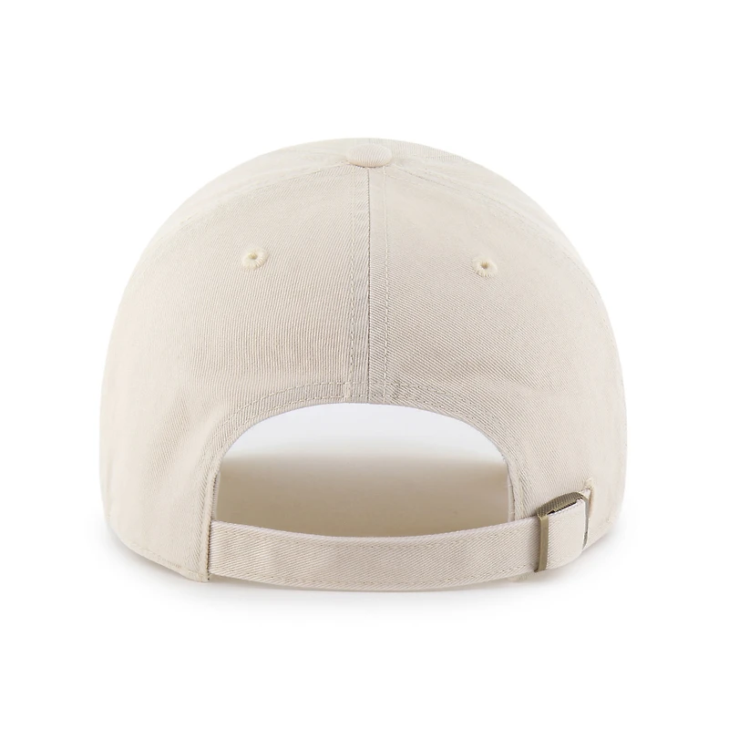 Casquette ajustable Philadelphia 76ers Bow Stack Clean Up pour femme, modèle '47 Natural
