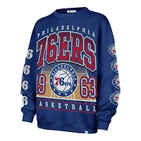 Sweat-shirt oversize « 47 Royal Philadelphia 76ers Go Big » pour femme