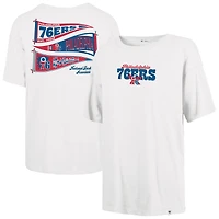 T-shirt Sadie blanc '47 Philadelphia 76ers pour femmes
