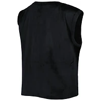 Ensemble de nuit Concepts Sport noir pour femme avec haut et short Intermission des Philadelphia 76ers