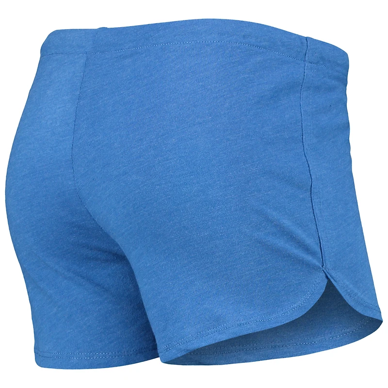 Women's Concepts Sport Heathered Royal/Heathered Red Philadelphia 76ers Raglan Long Sleeve Top & Shorts Sleep Set