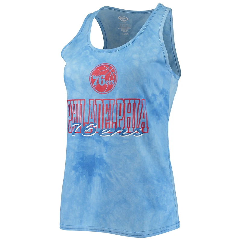 Concepts Sport Royal Philadelphia 76ers Billboard Débardeur et short à dos nageur pour femme