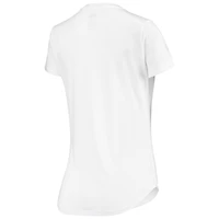 Ensemble t-shirt et legging Sonata des Philadelphia 76ers Concepts Sport pour femme, blanc/anthracite