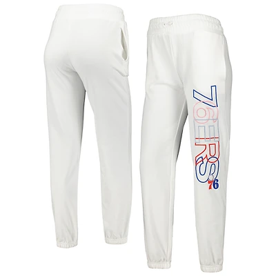 Women's Concepts Sport White Philadelphia 76ers Sunray Pants