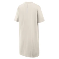 Robe t-shirt à trois mélanges Elements Go de Philadelphia 76ers pour femme la marque Fanatics Cream