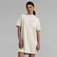 Robe t-shirt à trois mélanges Elements Go de Philadelphia 76ers pour femme la marque Fanatics Cream
