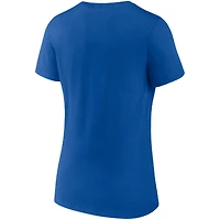 Fanatics pour femmes Royal Philadelphia 76ers Hometown Collection Broad Street Ballers T-shirt à col en V