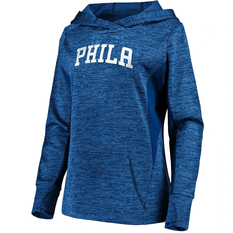 Sweat à capuche Fanatics Royal Philadelphia 76ers Showtime Done Better pour femmes
