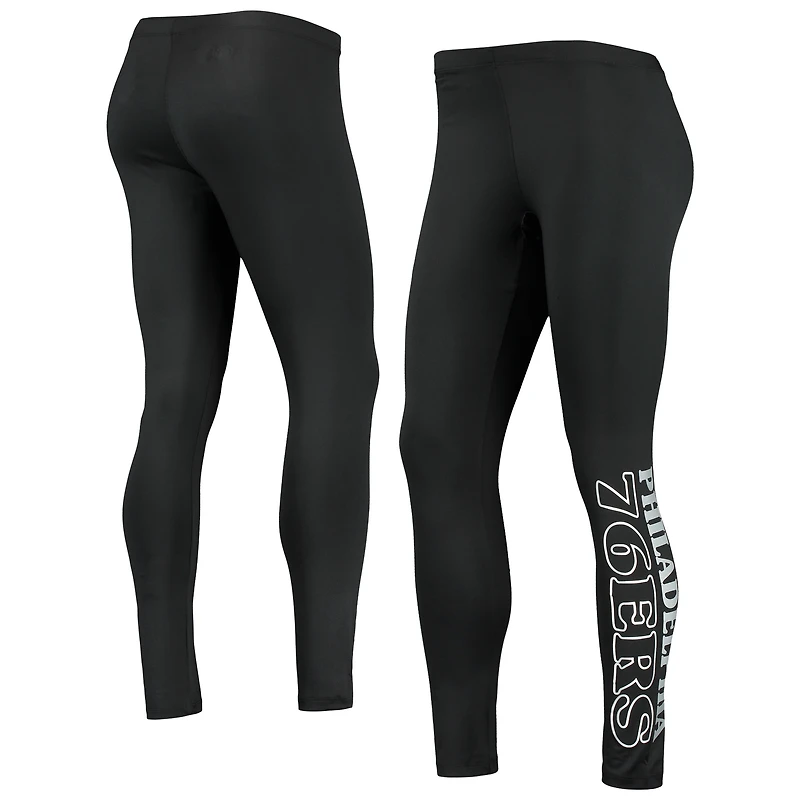 Legging G-III Sports by Carl Banks noir pour femme Philadelphia 76ers Stadium