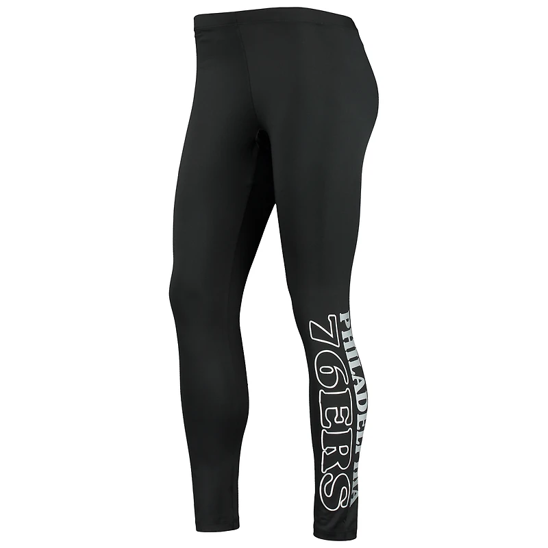 Legging G-III Sports by Carl Banks noir pour femme Philadelphia 76ers Stadium