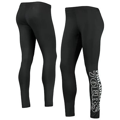 Legging G-III Sports by Carl Banks noir pour femme Philadelphia 76ers Stadium