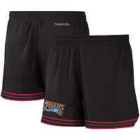 Women's Mitchell & Ness Black Philadelphia 76ers Jump Shot Shorts