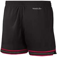 Women's Mitchell & Ness Black Philadelphia 76ers Jump Shot Shorts
