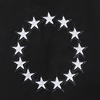 T-shirt court et boxy noir Philadelphia 76ers Jewels Pro Standard pour femme