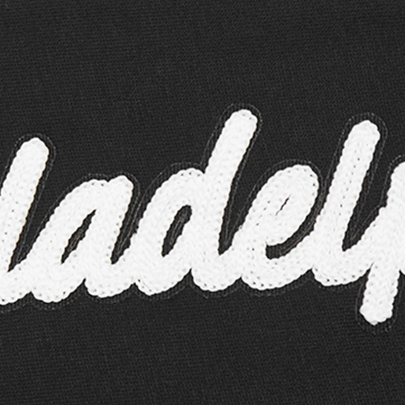 Sweat-shirt court à enfiler Paint The City Pro Standard noir pour femme des Philadelphia 76ers