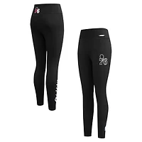 Legging en jersey tri-blend noir Pro Standard pour femme des Philadelphia 76ers « Paint the City »