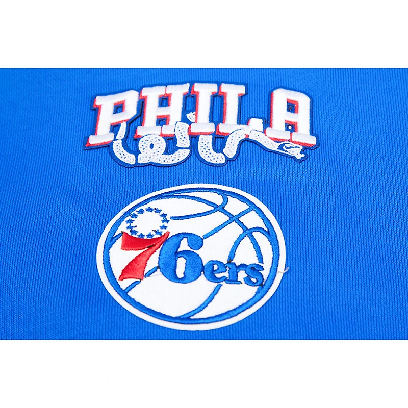Chandail à capuchon Pro Standard Royal Philadelphia 76ers Mash Up pour femmes