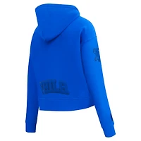 Women's Pro Standard Royal Philadelphia 76ers Triple Tonal Full-Zip Hoodie