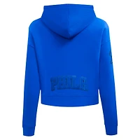 Women's Pro Standard Royal Philadelphia 76ers Triple Tonal Full-Zip Hoodie