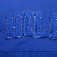 Women's Pro Standard Royal Philadelphia 76ers Triple Tonal Full-Zip Hoodie