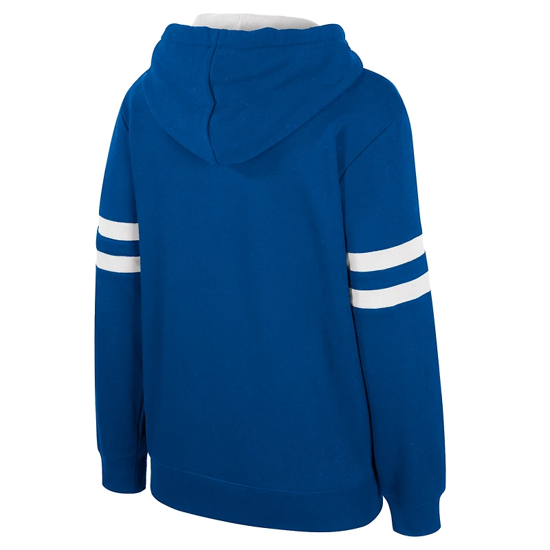 Sweat à capuche pour femme Stadium Essentials Royal Philadelphia 76ers Road Game