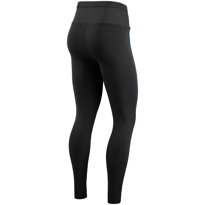 WEAR by Erin Andrews Legging athlétique extensible des 76ers de Philadelphie pour femme Noir