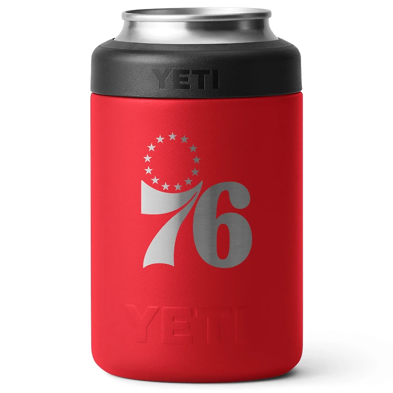 YETI Red Philadelphia 76ers 12oz. Rambler Colster Can Cooler