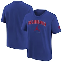 T-shirt Jordan Brand Royal Philadelphia 76ers Essential Cities pour jeunes