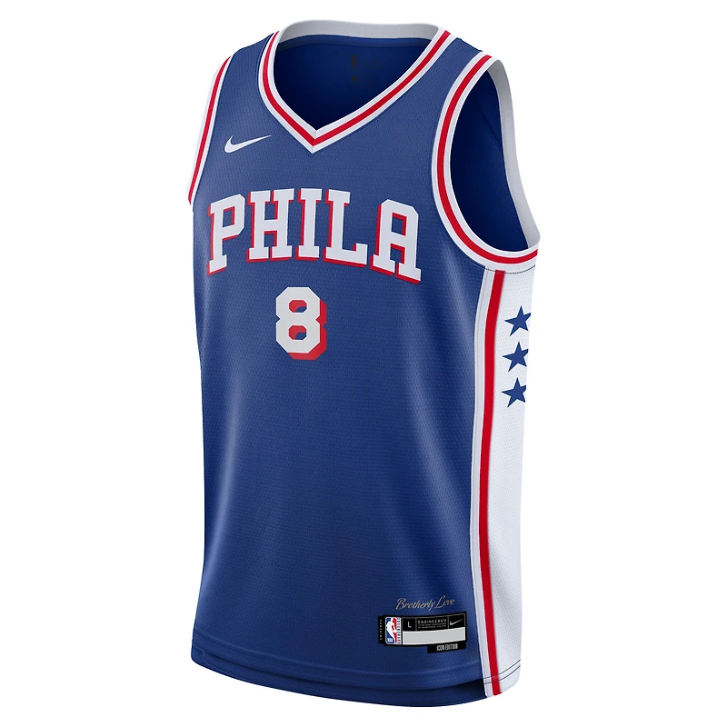 Youth Nike Paul George Royal Philadelphia 76ers Swingman Jersey - Icon Edition