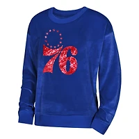 Sweat-shirt Outerstuff Royal Philadelphia 76ers Step Back pour jeunes filles